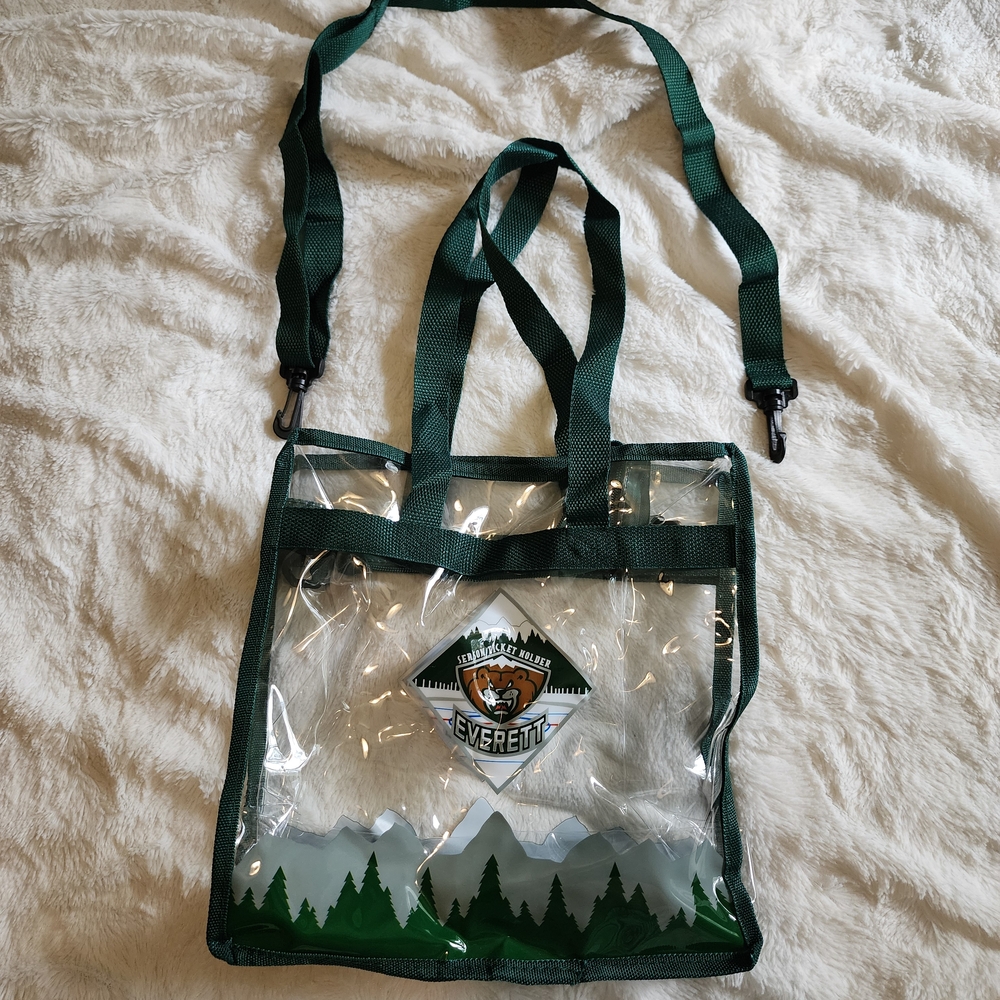 Clear Arena Bag Everett Silvertips Hockey